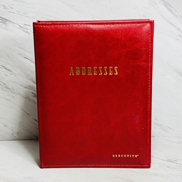 Stuart Hall Office Vintage Stuart Hall Executive Address Book